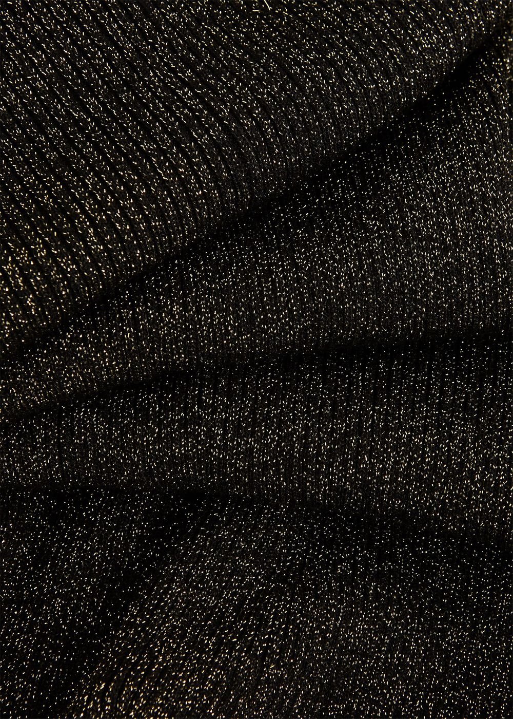 Petite Tillie Lurex Flippy Hem Dress - Gold