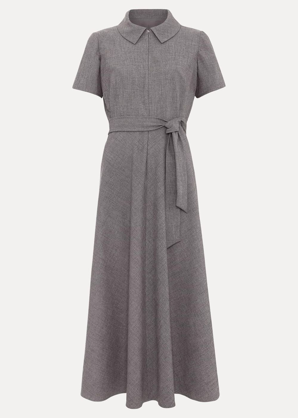 Silvia Tonic Midi Shirt Dress - Grey