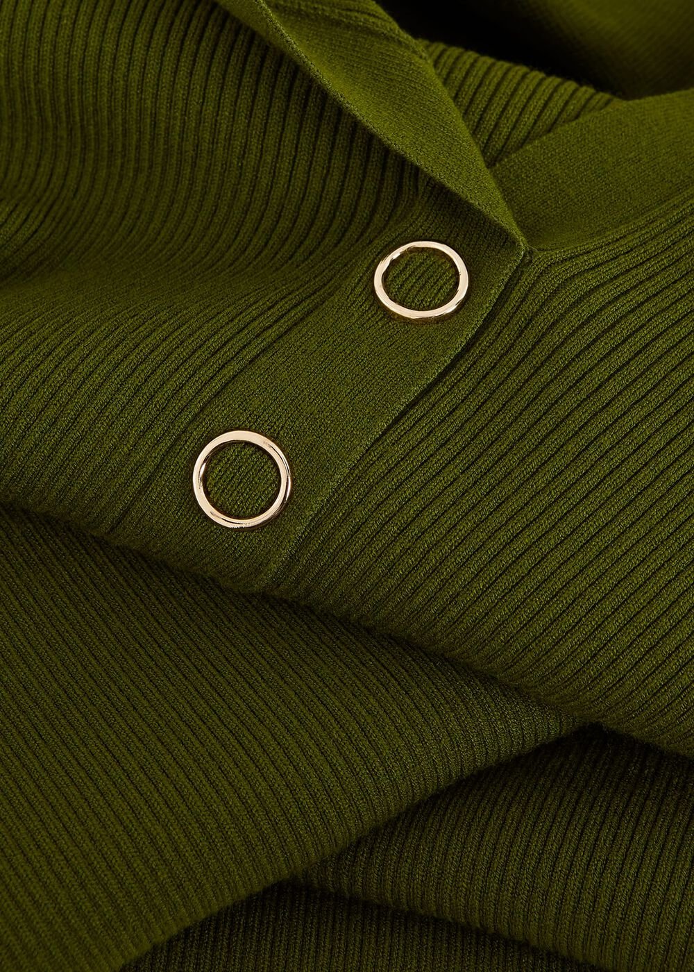 Lucy Knit Column Dress - Green