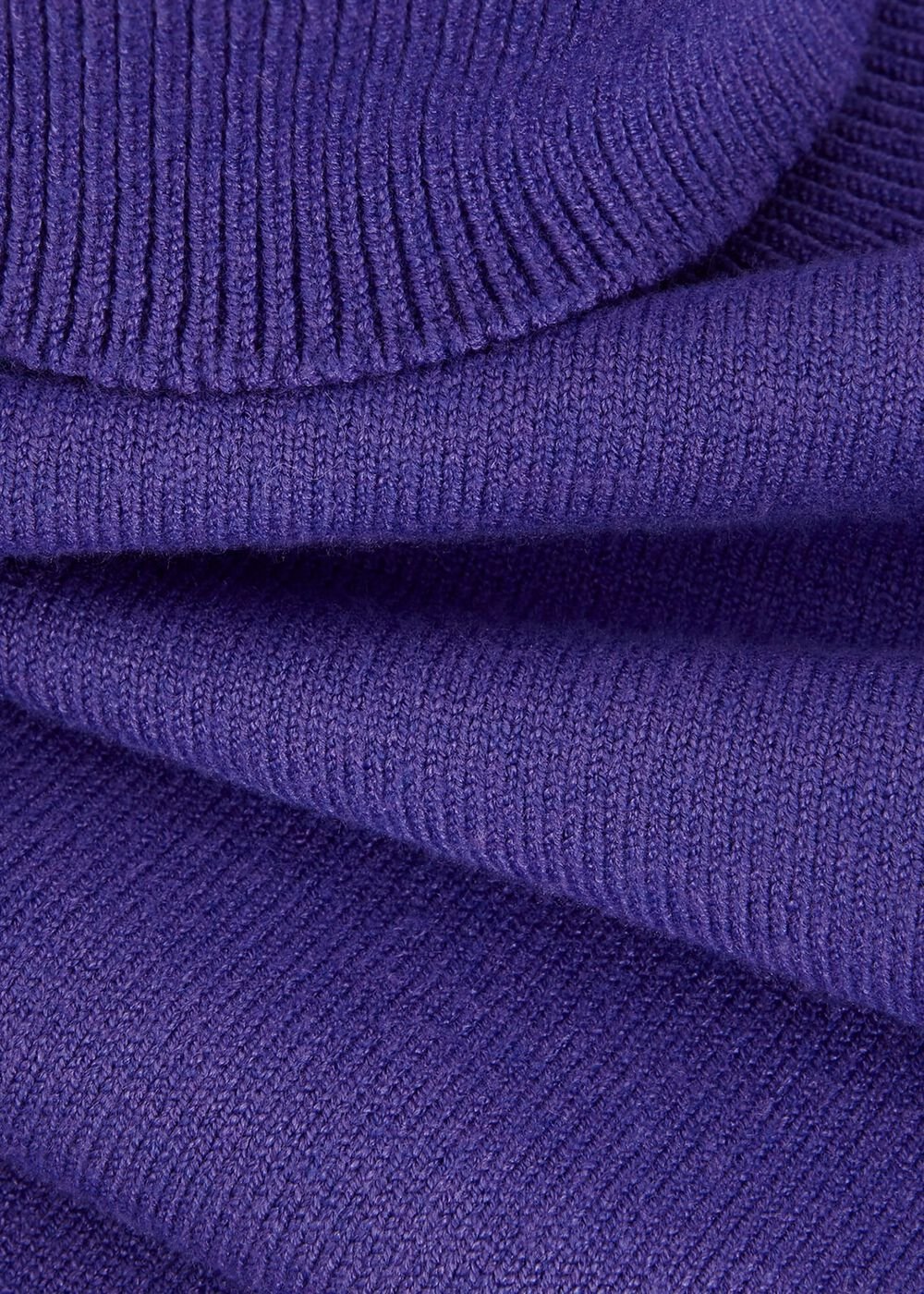Ellie Knit Jumper Dress - Purple