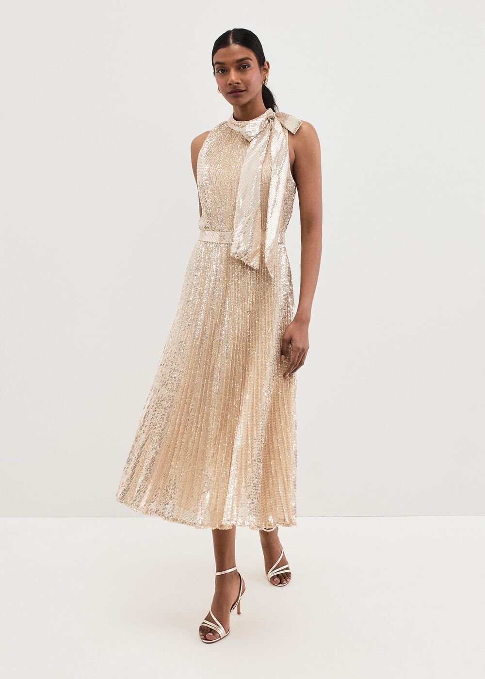 Sammy Silver Sequin Dress - Silver