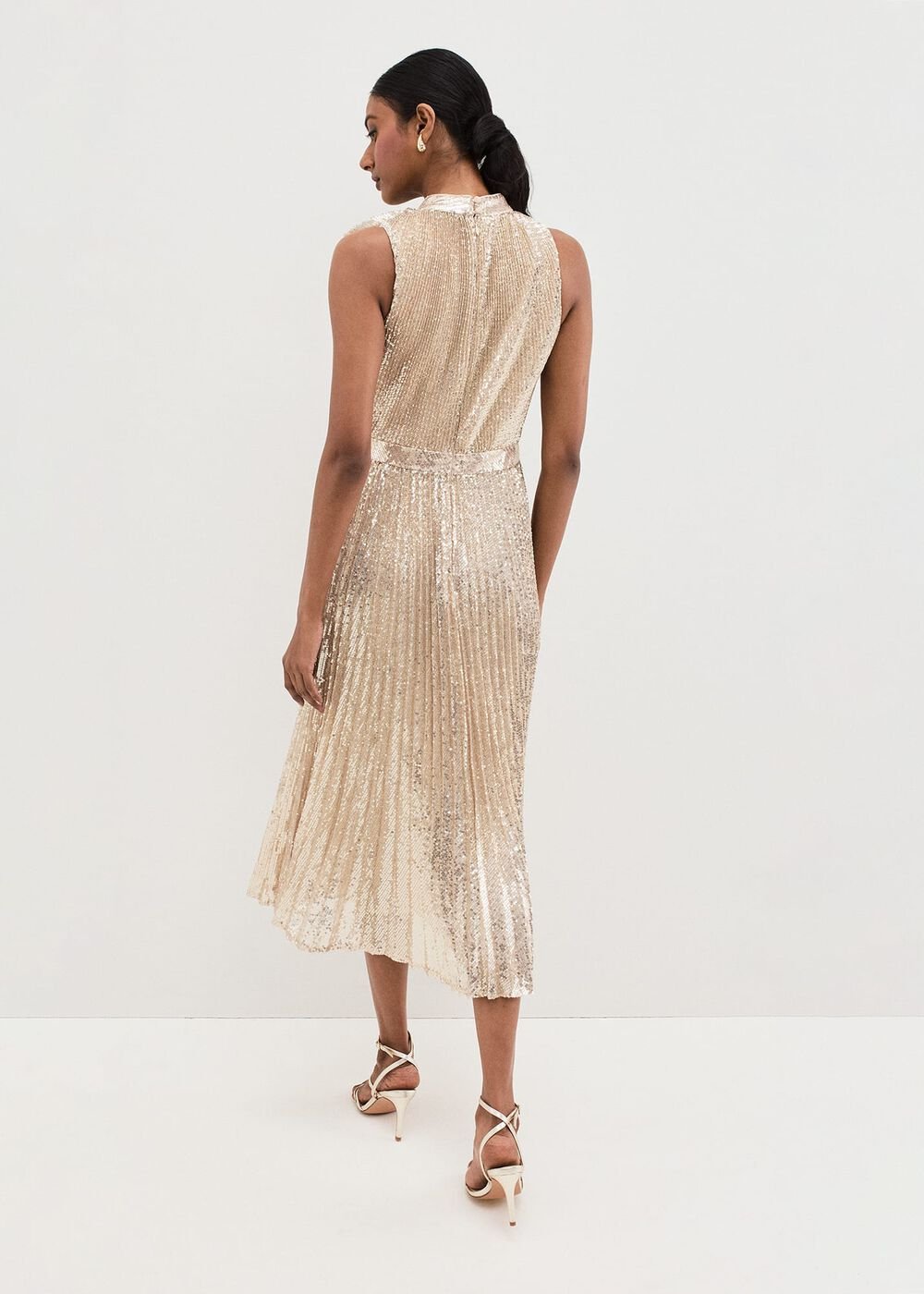 Sammy Silver Sequin Dress - Silver