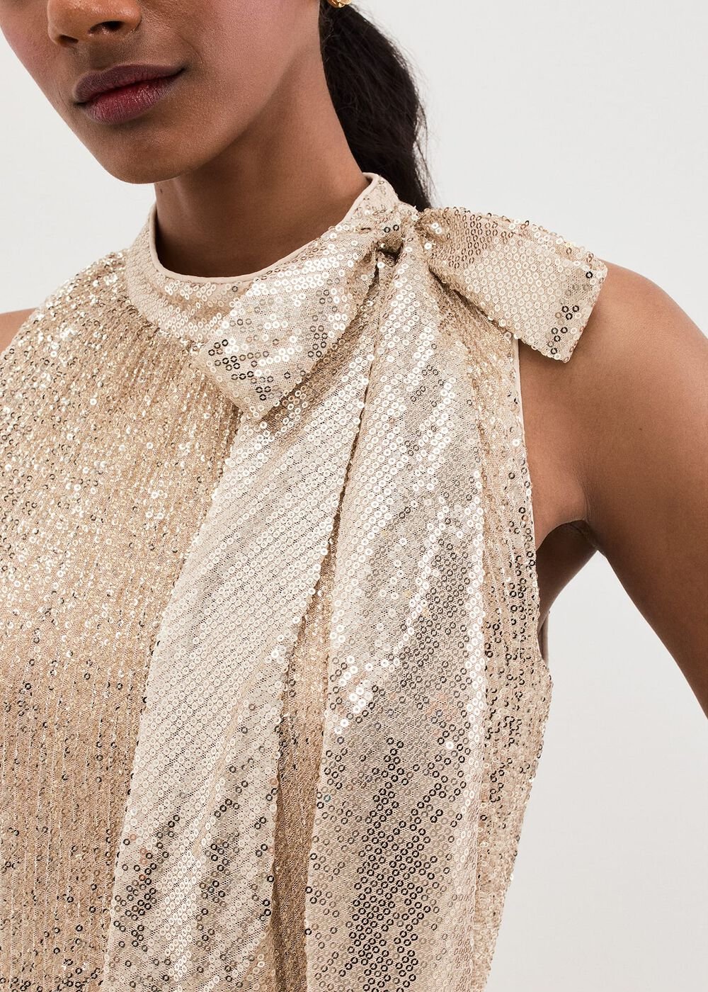 Sammy Silver Sequin Dress - Silver