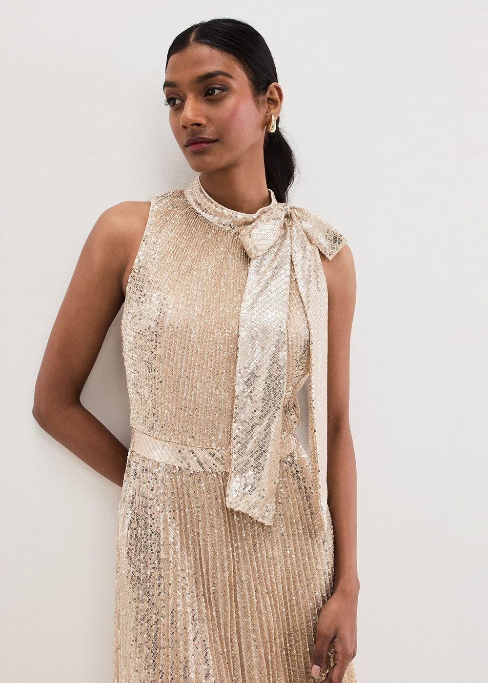 Sammy Silver Sequin Dress - Silver