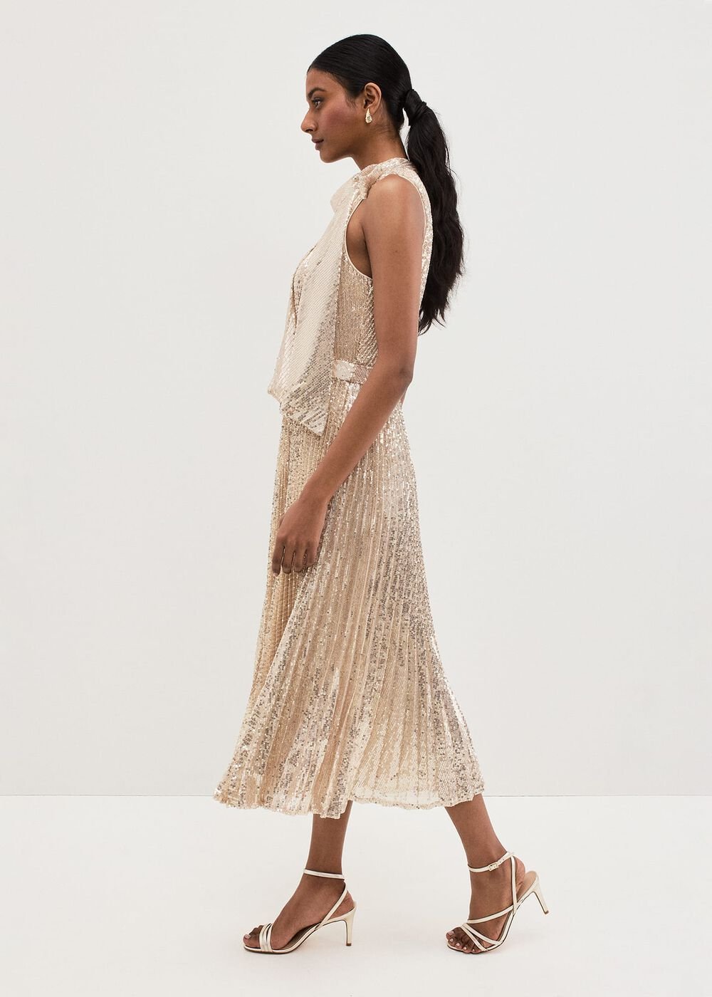 Sammy Silver Sequin Dress - Silver