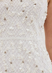 Alexia Ivory Embelished Maxi Dress - Ivory