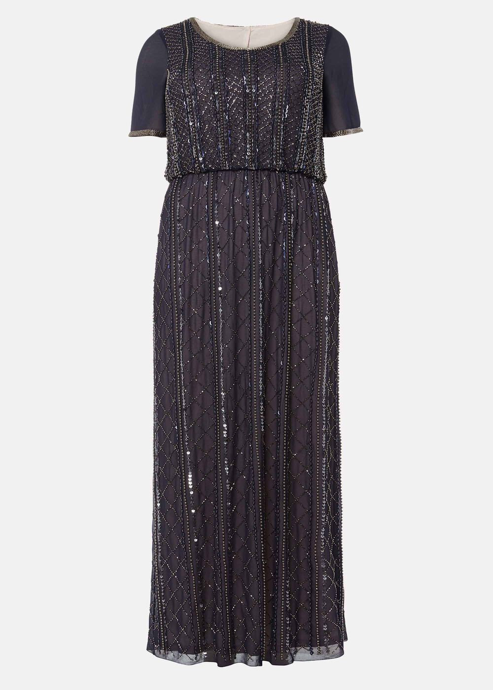 Aria Maxi Dress - Navy