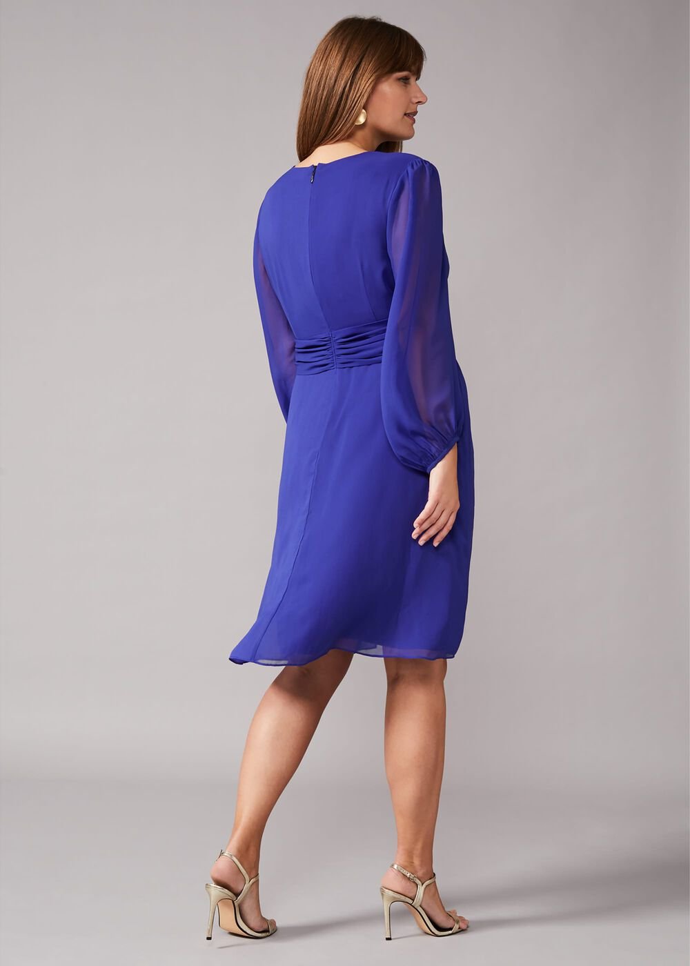 Felicity Twist Dress - Ultra-Violet