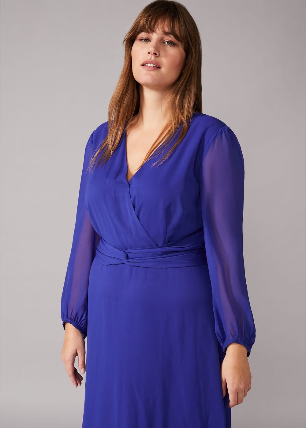 Felicity Twist Dress - Ultra-Violet