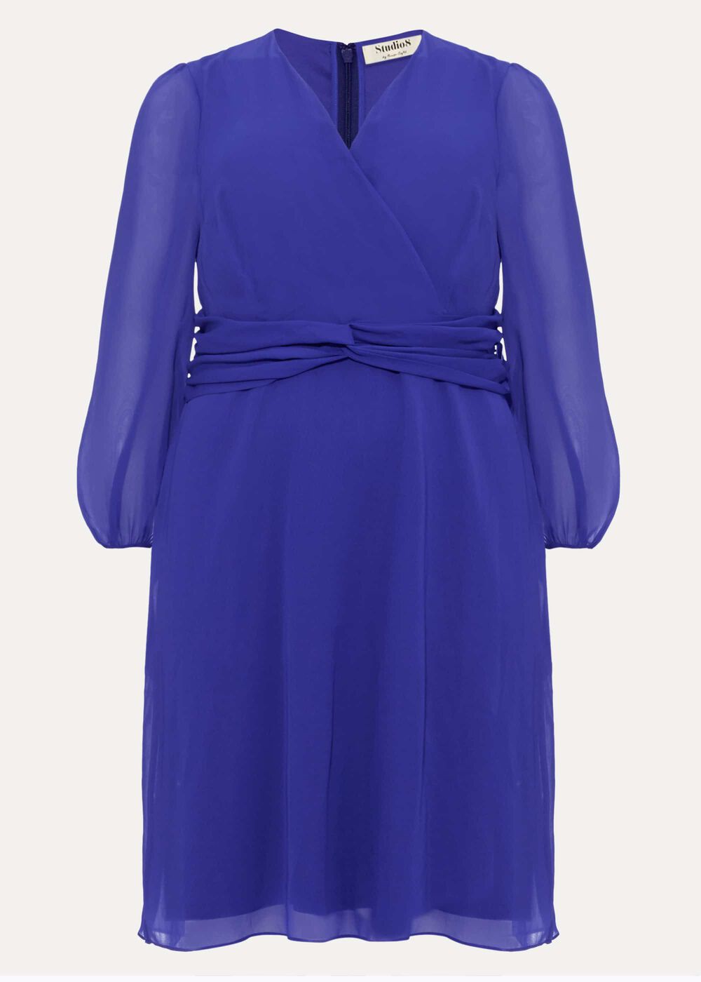 Felicity Twist Dress - Ultra-Violet