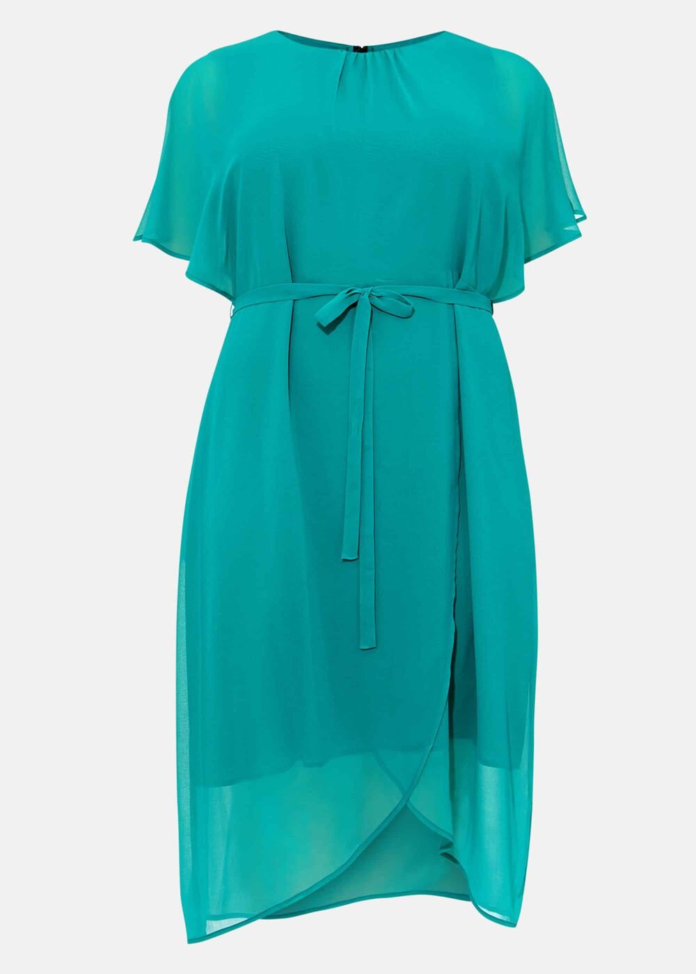 Darlene Tie Dress - Turquoise