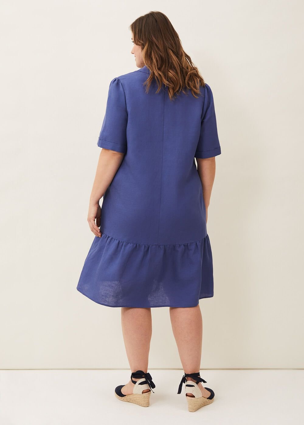 Riley Swing Dress - Blue