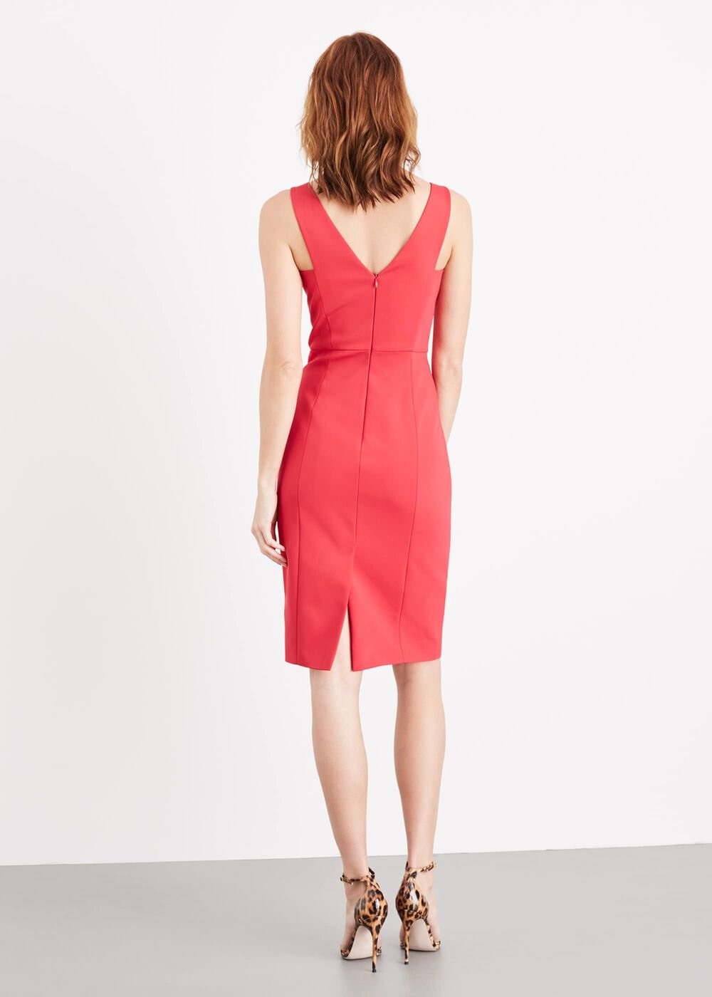 Kazi Fitted Dress - Pink
