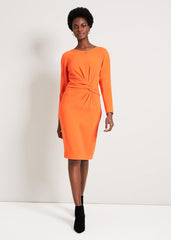 Valo Batwing Dress - Orange