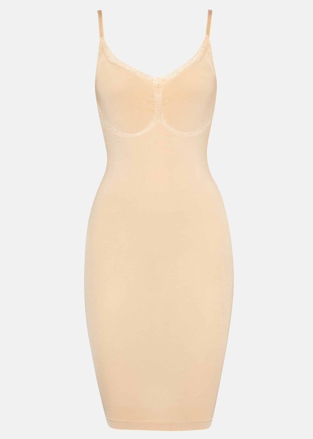 Silhouette Seamless Dress - Nude