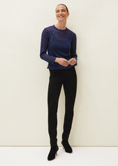 Talia Animal Top - Multi-Coloured