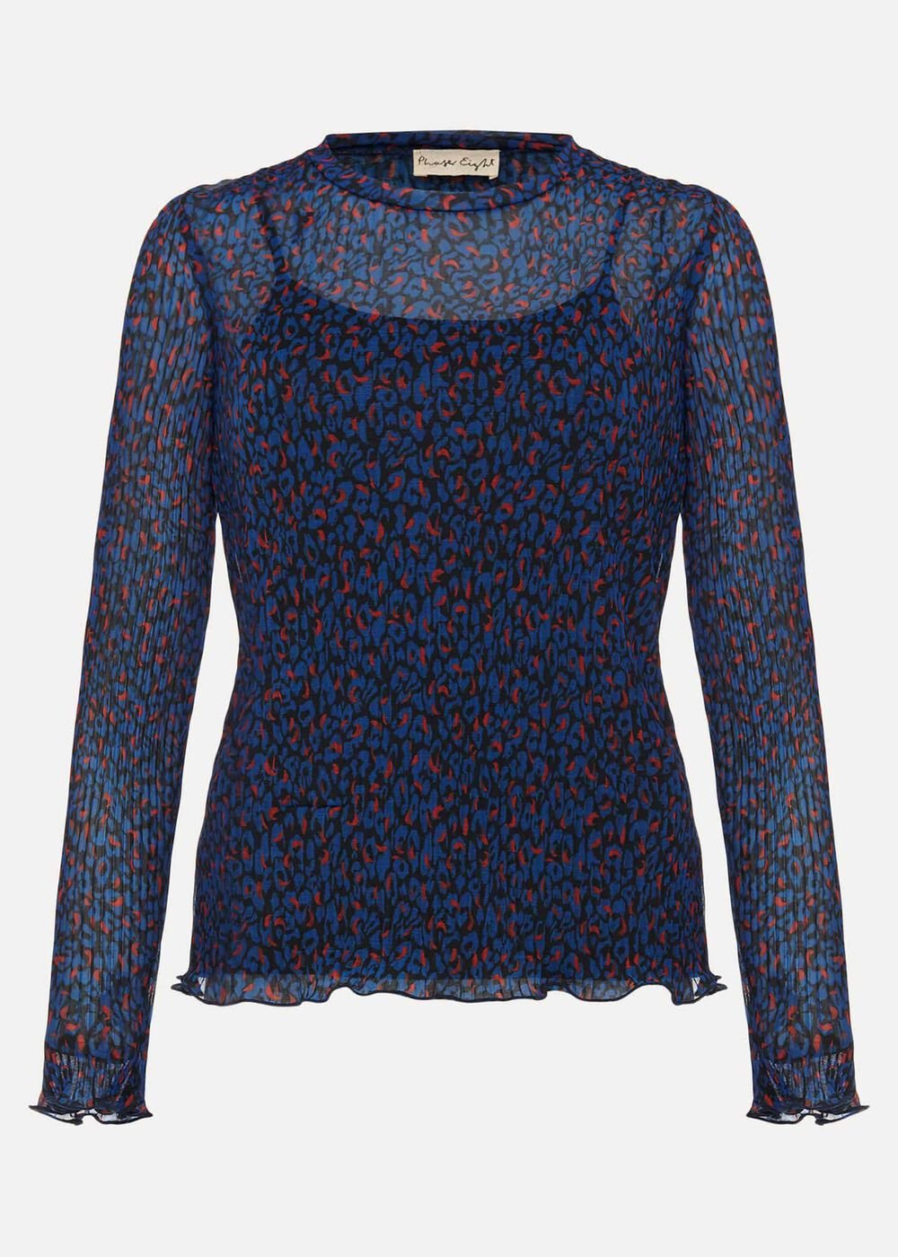 Talia Animal Top - Multi-Coloured