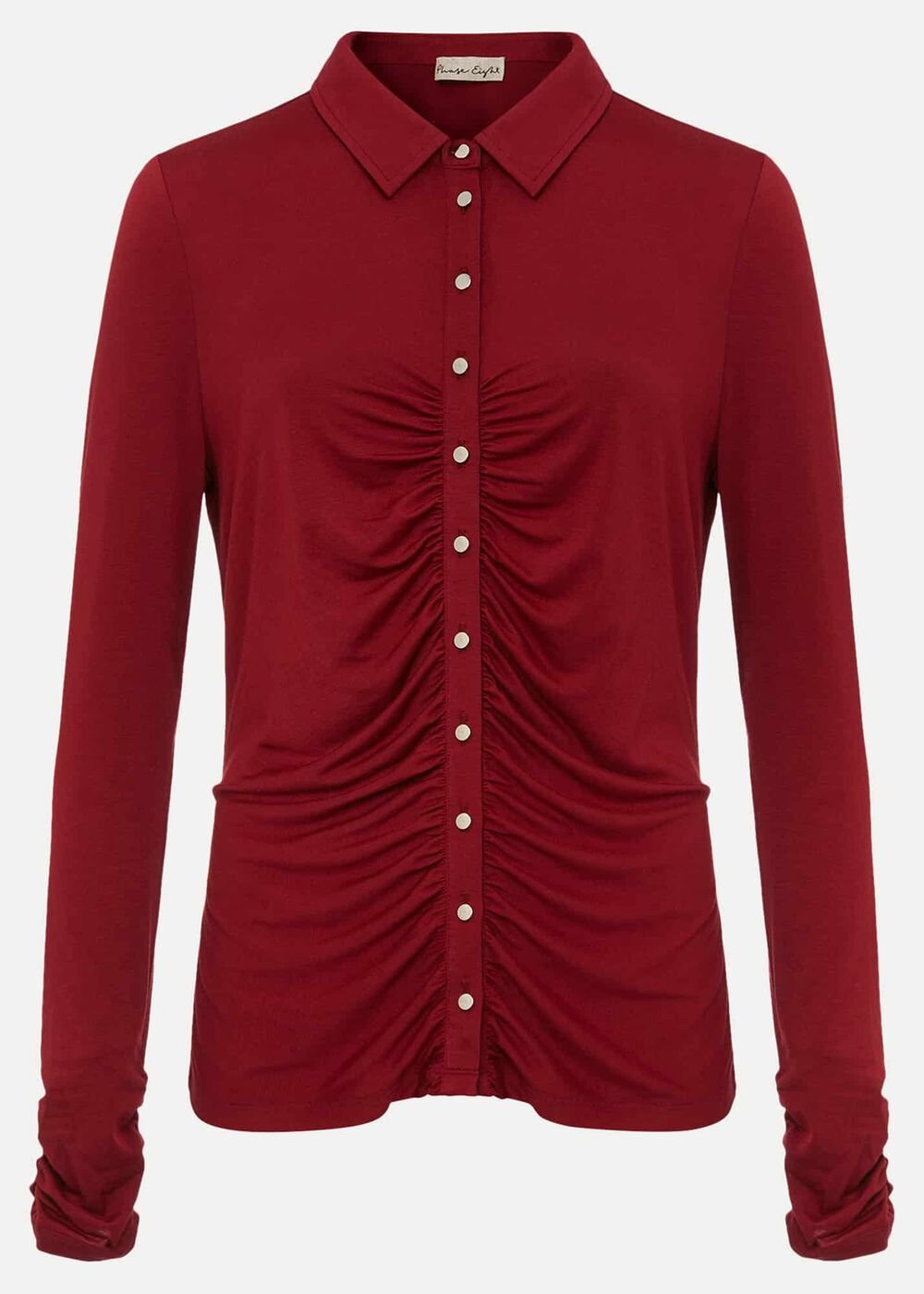 Violla Ruched Top - Red