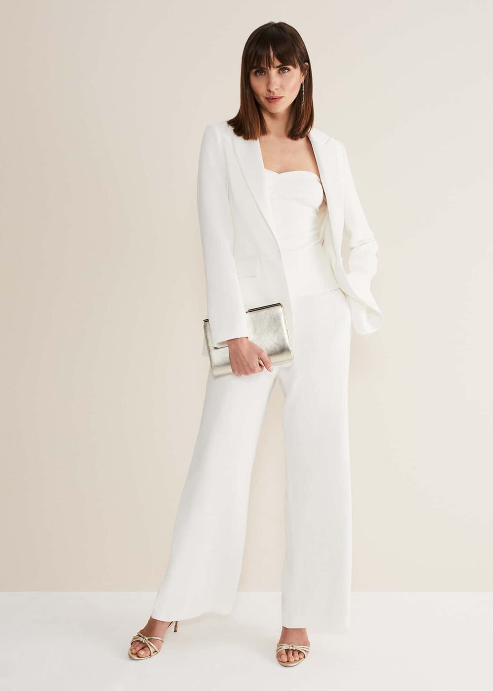 Lohra Corset Top - White