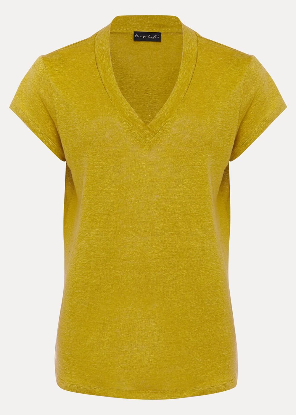 Emera V Neck Top - Lime