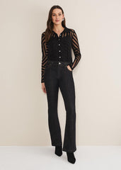 Vida Burnout Shirt - Black