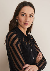 Vida Burnout Shirt - Black