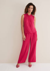 Reign Jersey Top - Hot Pink