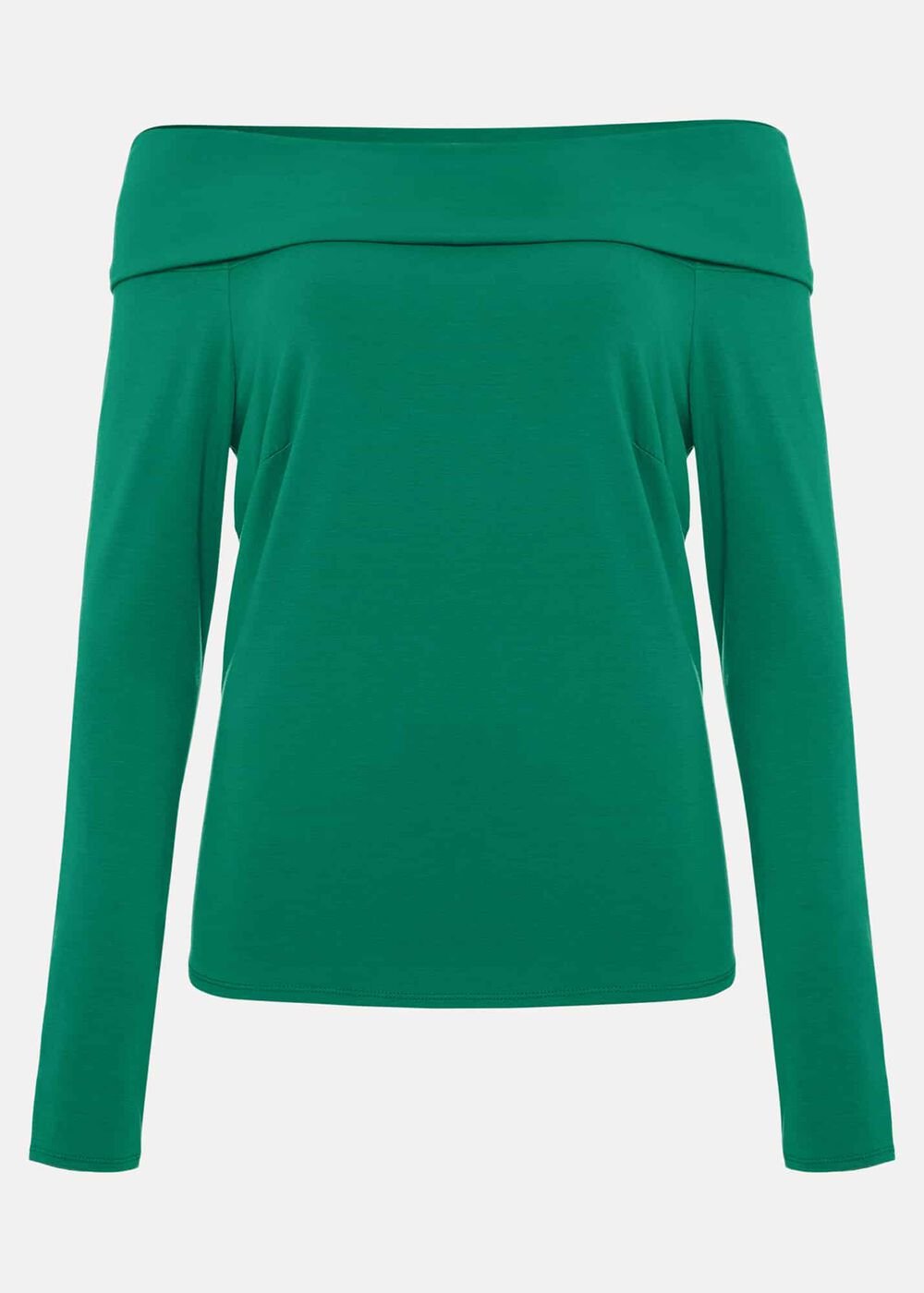 Emili Bardot Top - Green