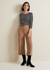 Orabella Stripe Top - Navy