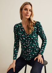 Sindy Animal Print Top - Multi-Coloured