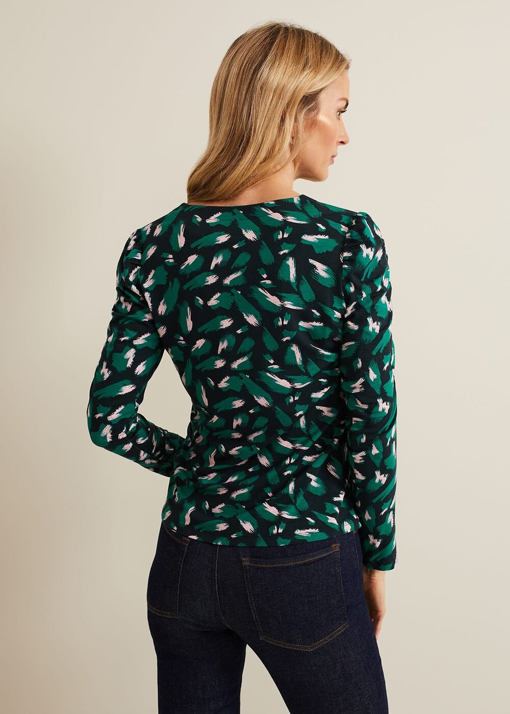 Sindy Animal Print Top - Multi-Coloured