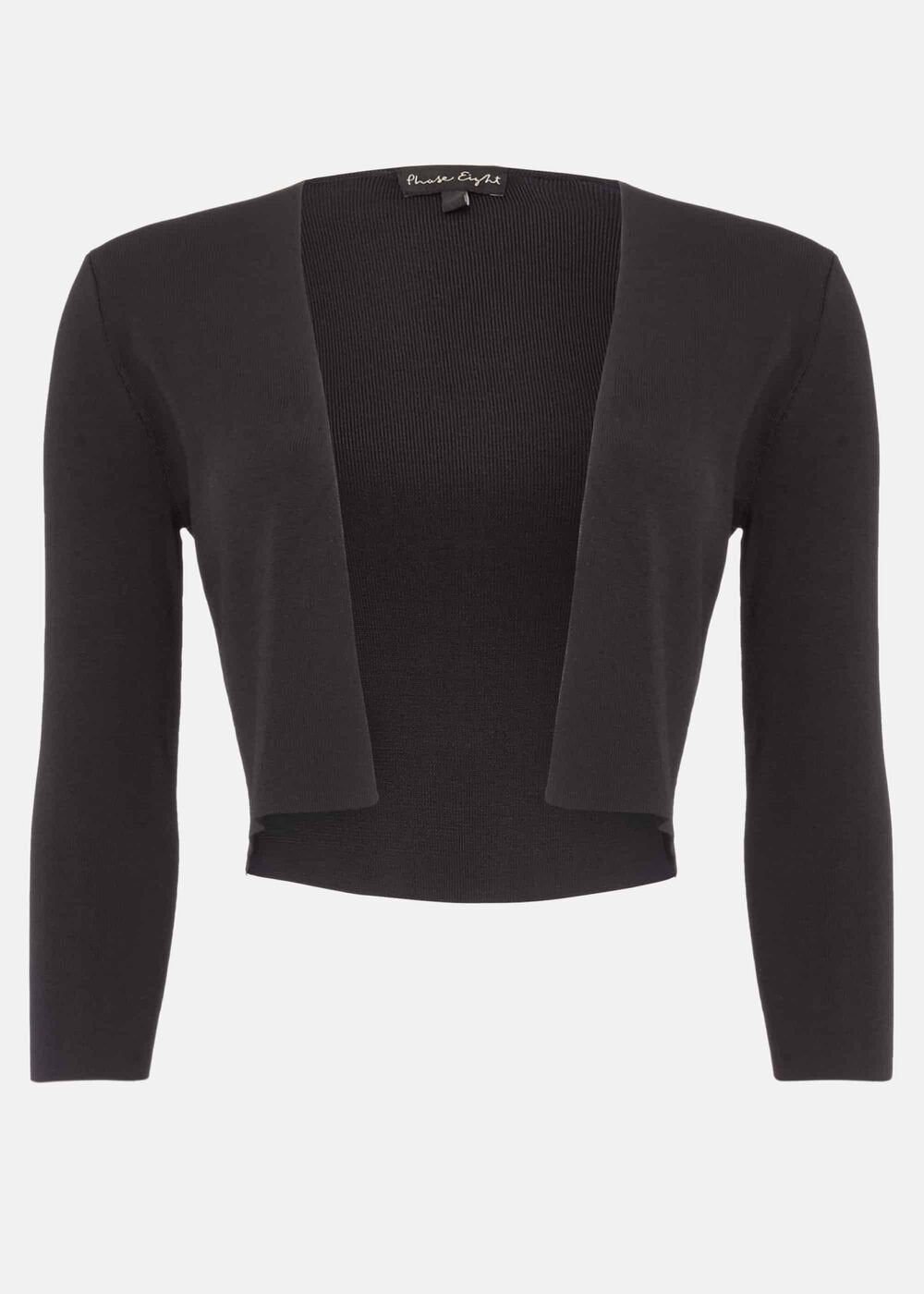 Salma Lightweight Knitted Jacket - Black