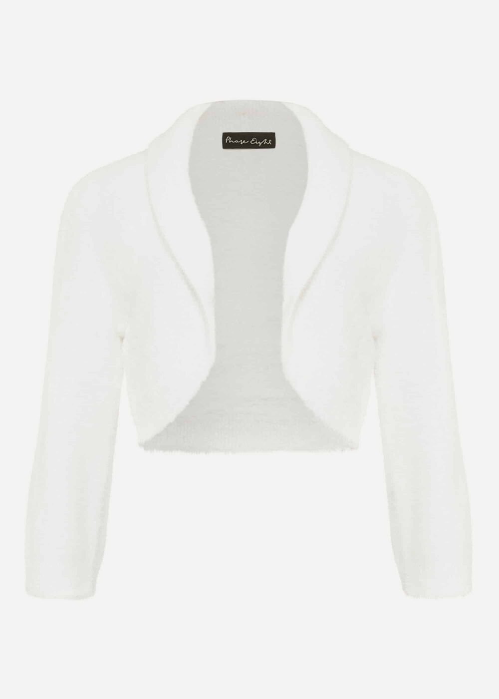 Fay Fluffy Bolero - Ivory