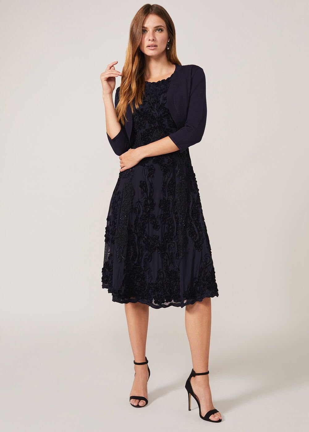 Elisha Occasion Bolero - Navy