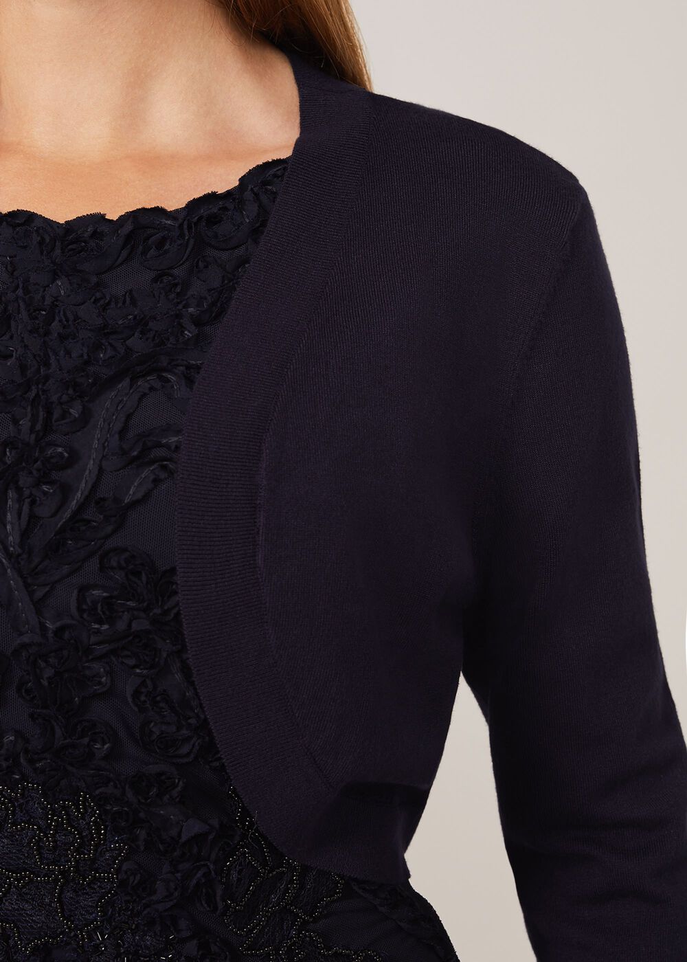 Elisha Occasion Bolero - Navy