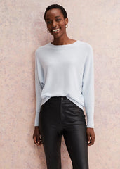 Beatrice Cashmere Jumper - Soft Blue