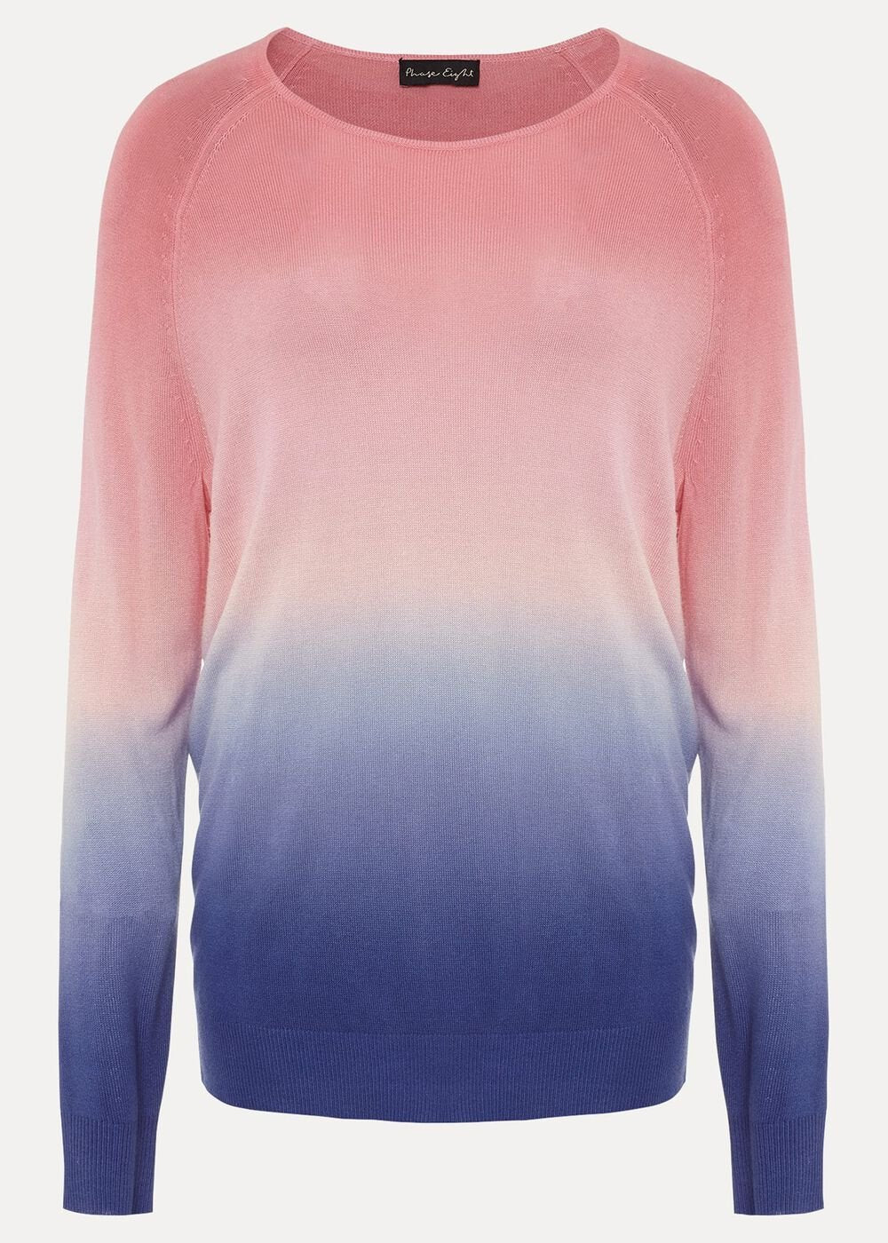 Helen Dip Dye Knit - Blue/Pink