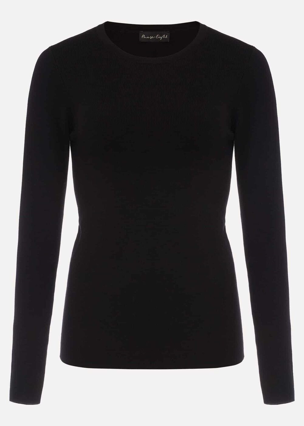 Molla Crew Neck Jumper - Black