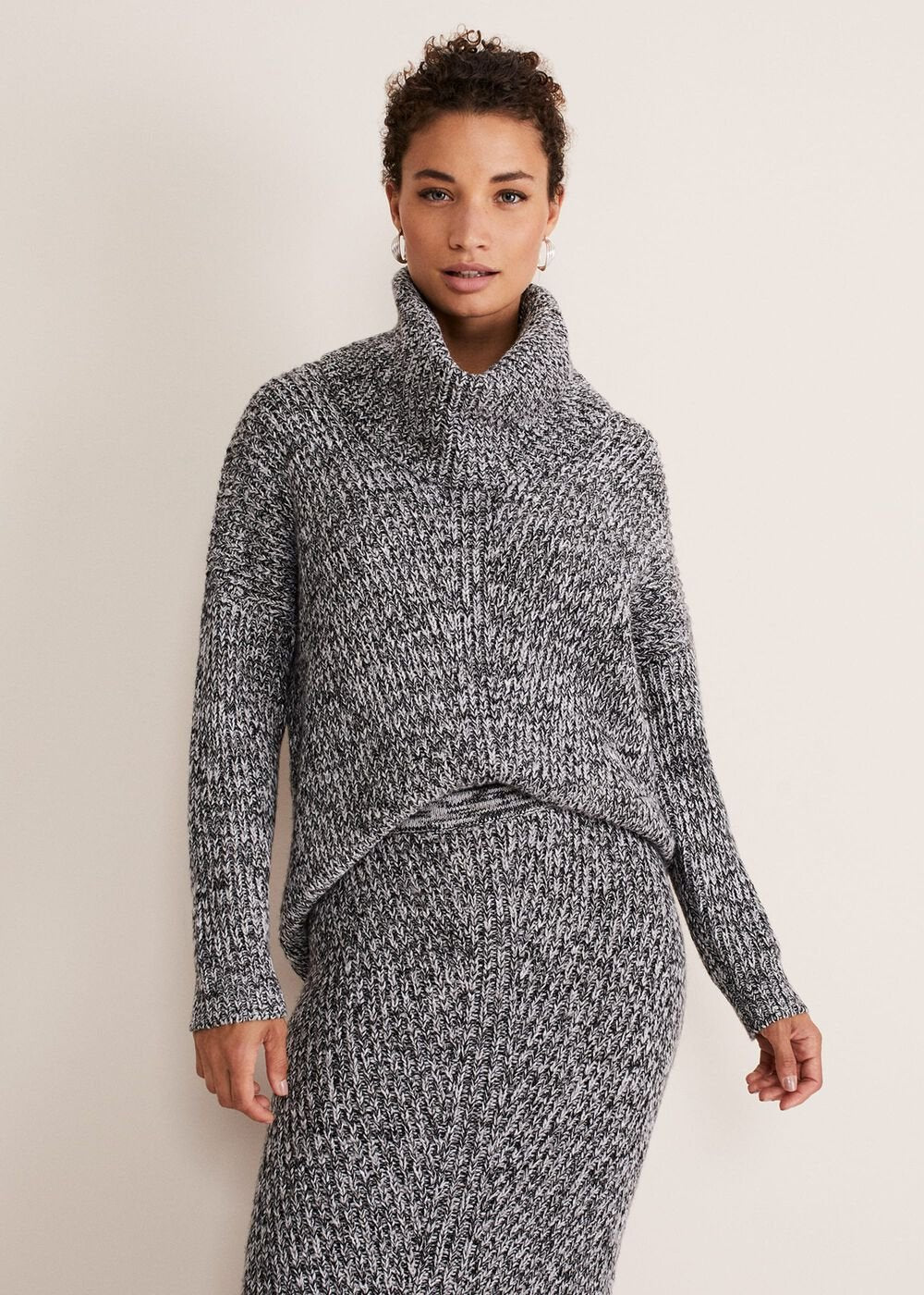 Marina Flecked Chunky Coord Knit - Multi-Coloured