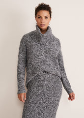Marina Flecked Chunky Coord Knit - Multi-Coloured