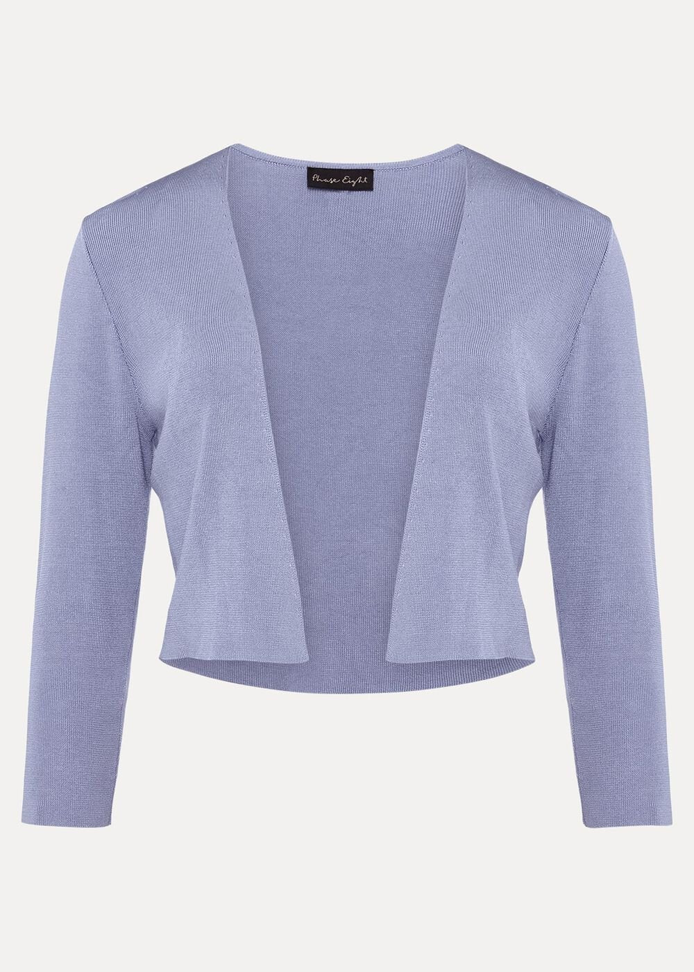 Salma Lightweight Knitted Jacket - Cornflower