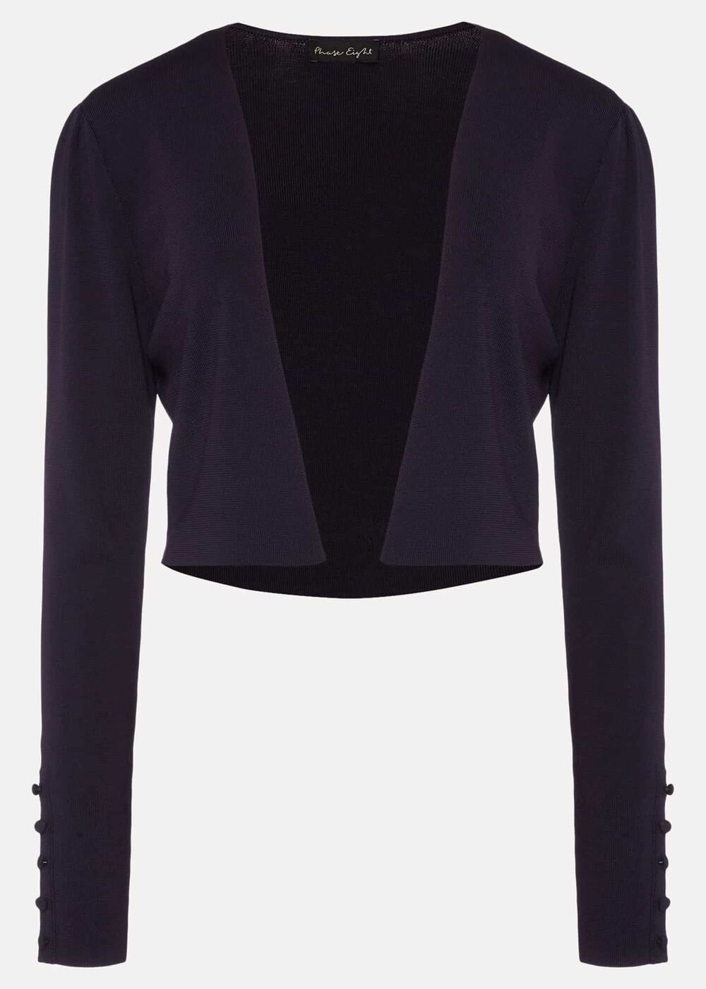 Adah Knitted Jacket - Navy