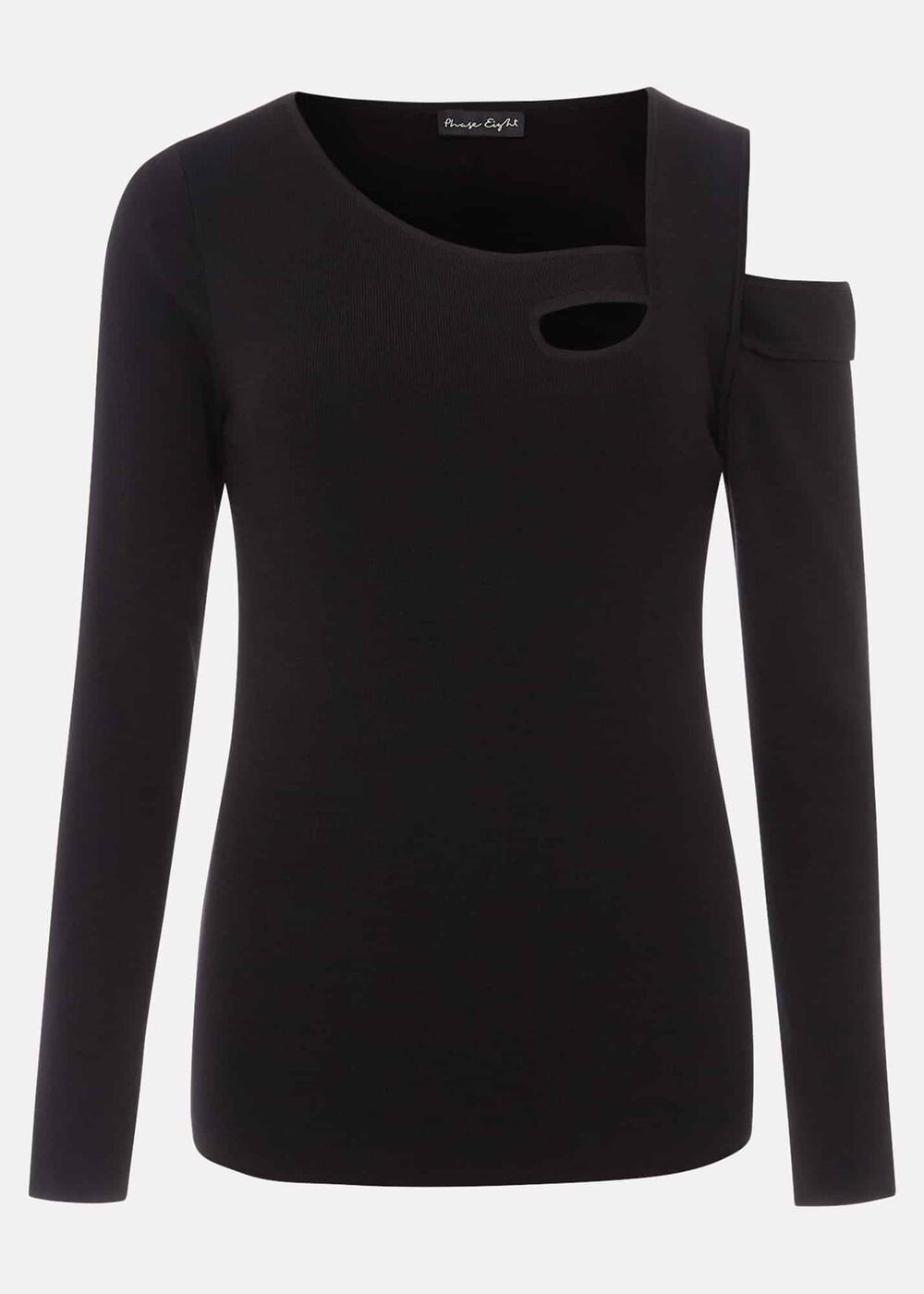 Wren Cut Out Knit - Black
