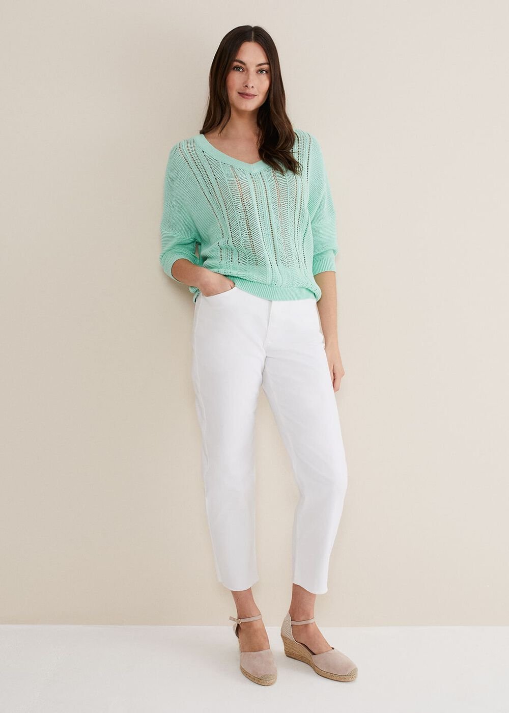 Nadia Tape Knit - Mint