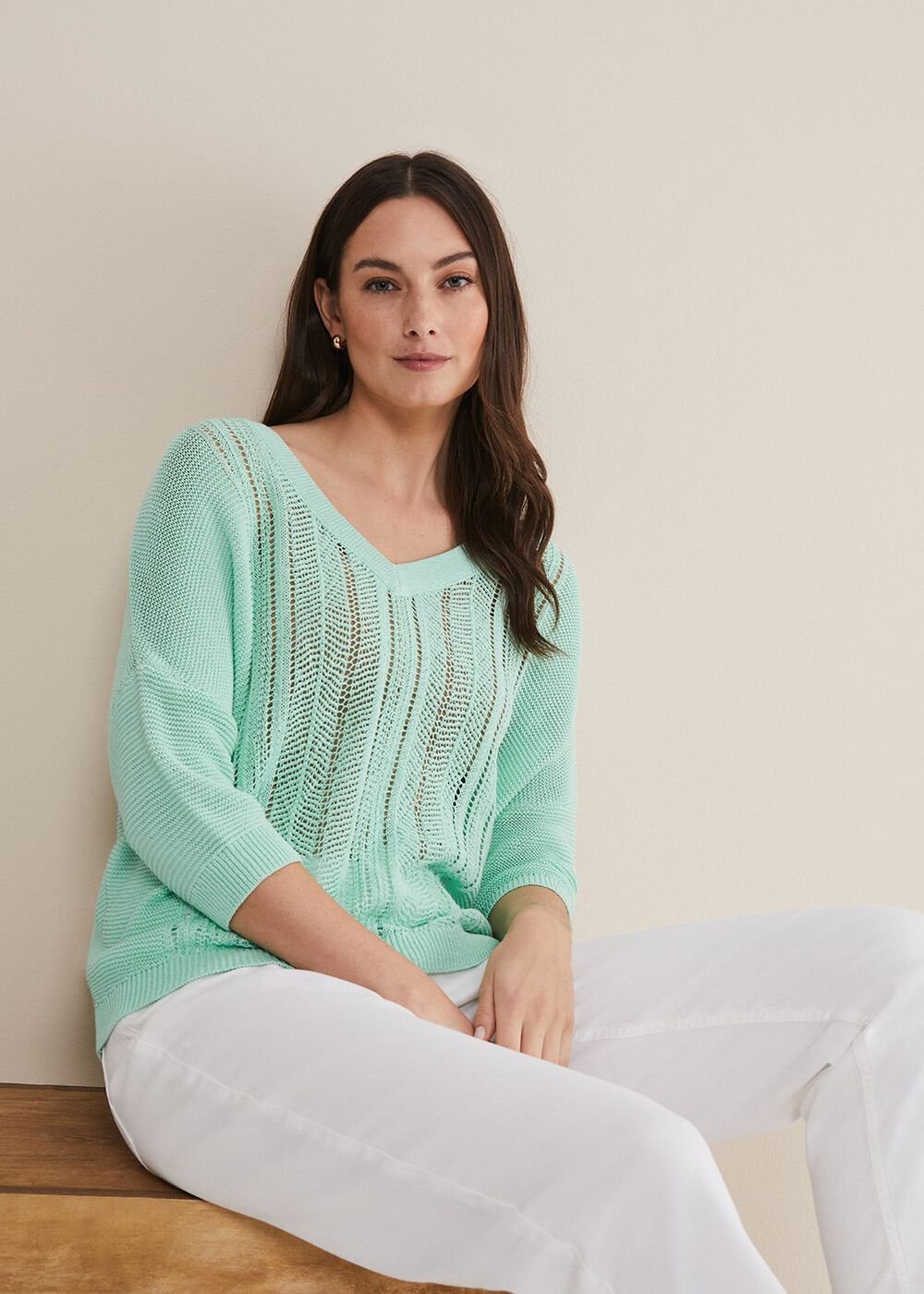 Nadia Tape Knit - Mint