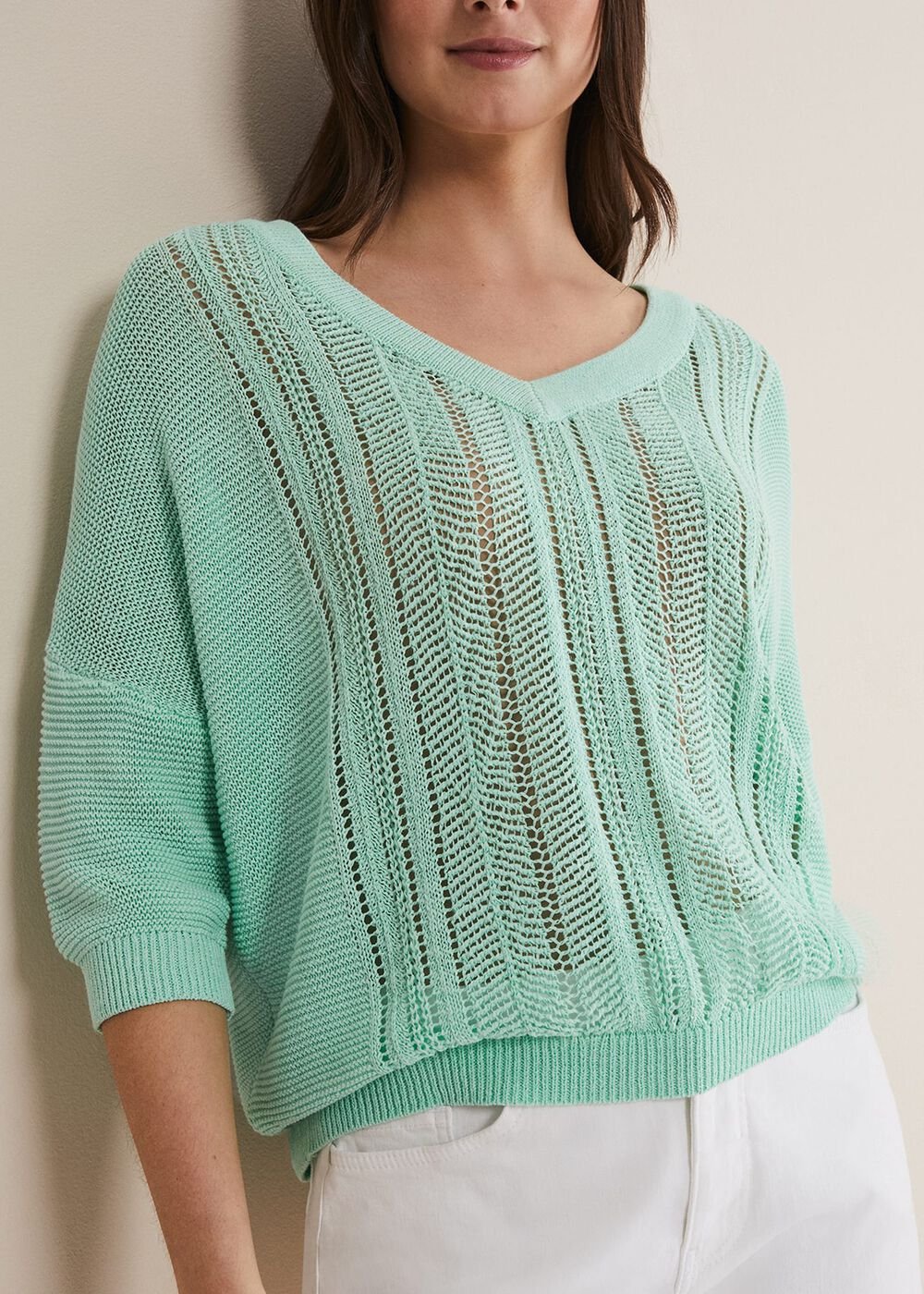 Nadia Tape Knit - Mint
