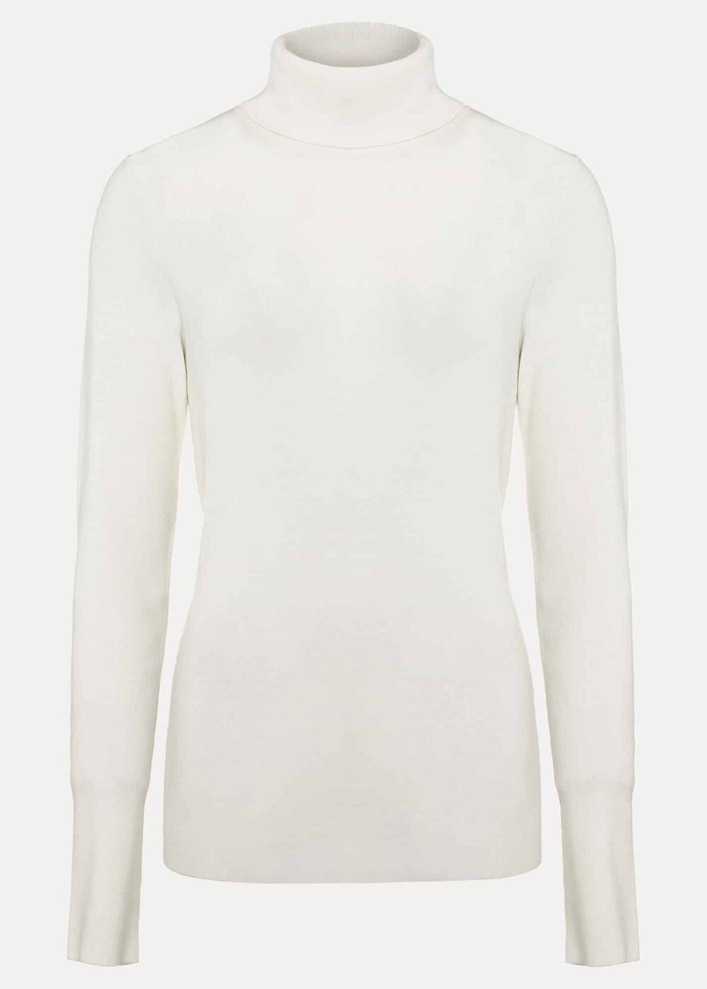 Gwyneth Ivory Roll Neck Jumper - Ivory