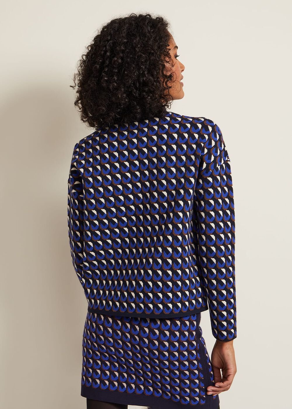 Nicole Geo Twin Set Jumper - Multi-Coloured