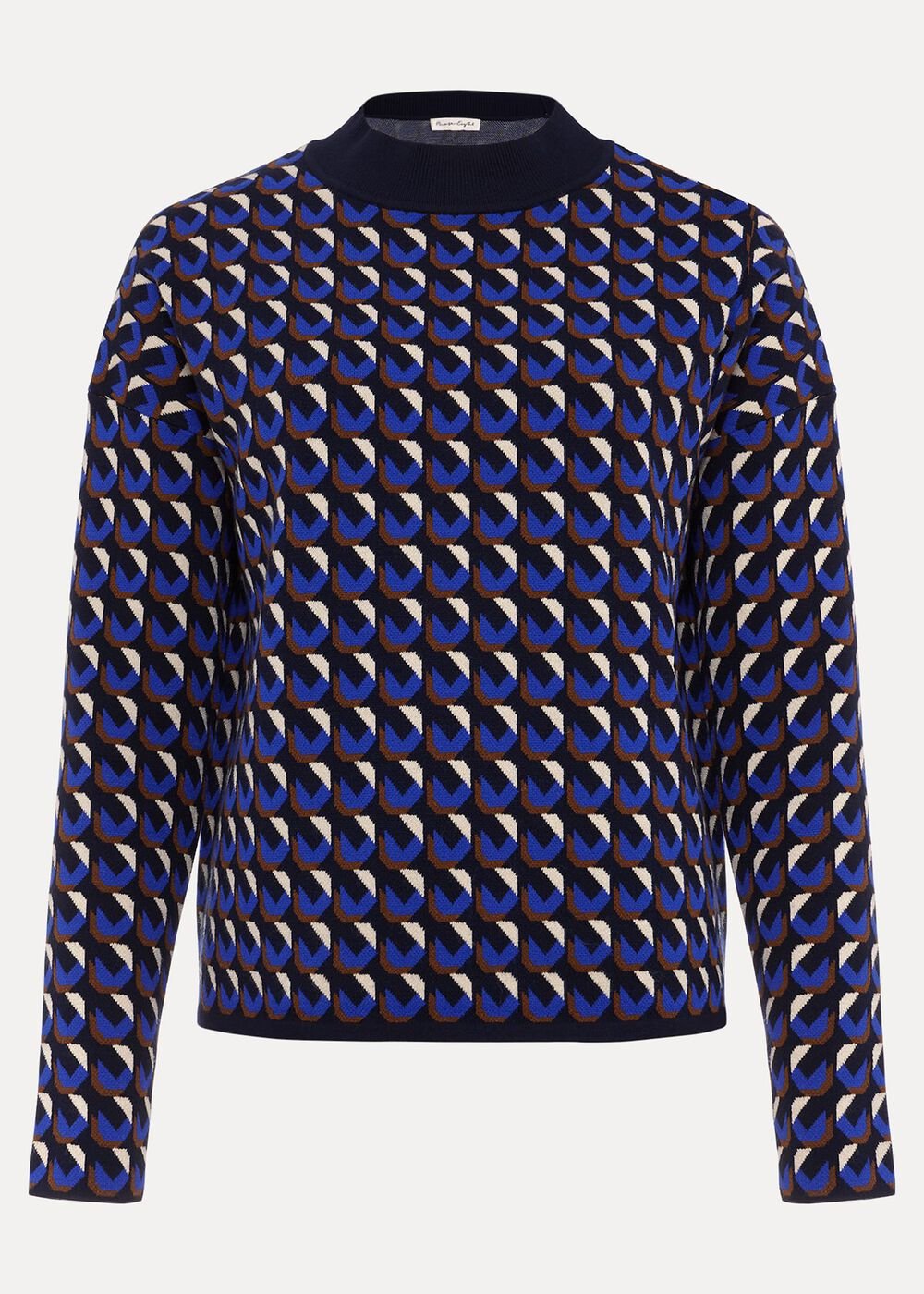 Nicole Geo Twin Set Jumper - Multi-Coloured