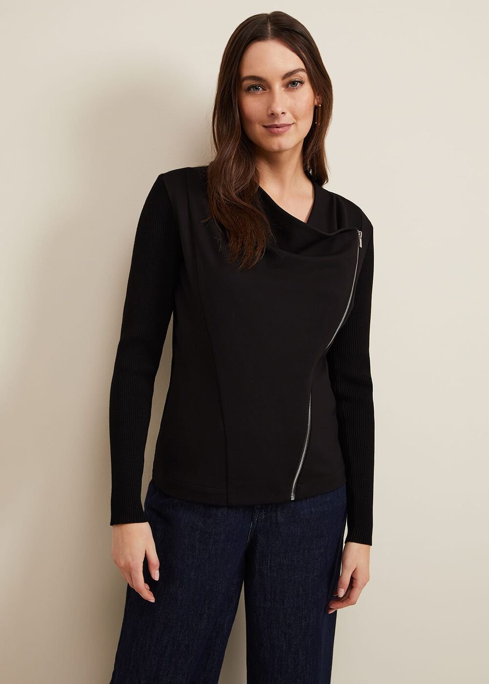 Frankie Knit Jacket - Black